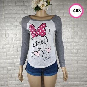 disney xs white and gray pajama top ( 5 for $20 )